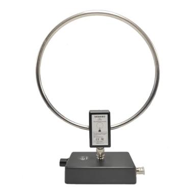 Imagem de GOOZEEZOO Antena de Loop GA450, Antena de Rádio de Ondas Curtas Ativa com Cabo BNC, SW 2,3-30MHz, MW 522-1710KHz, Recepção Portátil para Rádio Amador