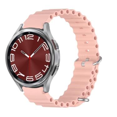 Imagem de Pulseira Ondulada Compatível Com Watch6 Classic 43Mm Sm-R955