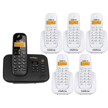 Imagem de Combo Secretaria eletronica Bina 5 Ramal Alcance 50 a 300M - Intelbras