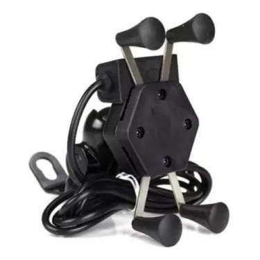 Imagem de Suporte Para Moto Com Carregador C-020 Ltomex