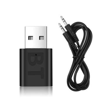 Imagem de Adaptador Receptor Bluetooth Wireless Usb Musica Caixa - Brasil Home