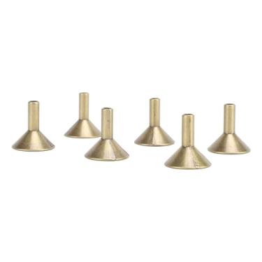 Imagem de Suportes de Cone de Incenso de Refluxo de Metal de 100 Unidades, Bandeja de Cone de Incenso Em Forma de Funil Pequeno Suporte de Suporte de Rack Queimador de Incenso, Rack de