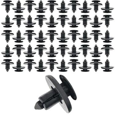 Imagem de Mean Mug Auto 201525-6163A 50x Clipes Retentores de Forro de Para-Lamas Tipo Push - Compatível com Toyota, Lexus, Scion - Substitui OEM #: 90467-07166