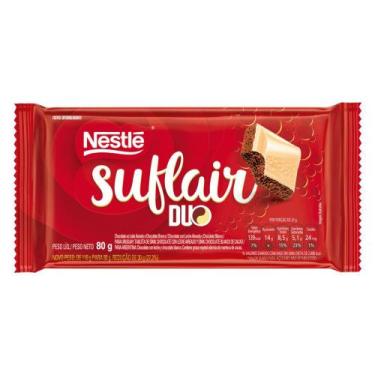 Imagem de Tablete chocolate nestle suflair duo 80g - 16 unidades - NESTLE BRASIL