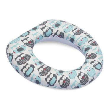 Imagem de Redutor Assento Infantil Acolchoado Baby Style, Azul Coruja