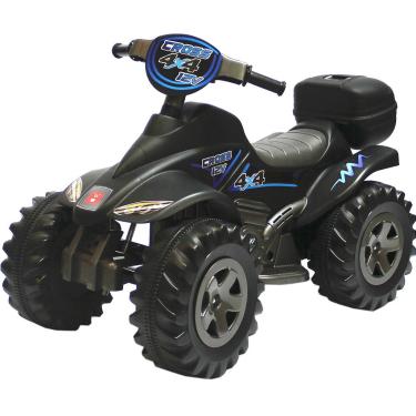 Imagem de Quadriciclo Eletrico Biemme Quatry Cross 12V Preto Azul Boy