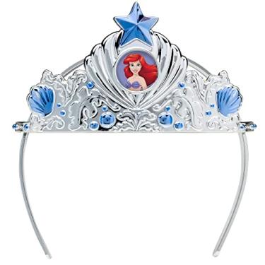 Imagem de Tiara de princesa Ariel essencial, acessório de fantasia oficial da Princesa A Pequena Sereia da Disney, tamanho único