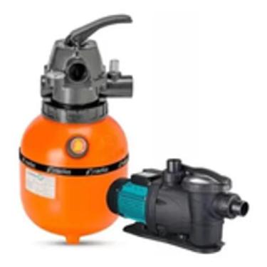 Imagem de Conjunto Filtro F300p E Bomba LEPONO 1/3 Cv 220V Para Piscinas de Ate 