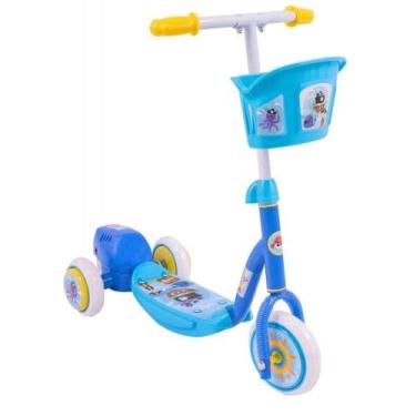 Imagem de Brinquedo Infantil Patinete Bolhas de Sabão Bel Fix Azul