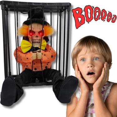 Imagem de Decoração Enfeite De Festa Halloween Assustador Terror Com Som - Bela 