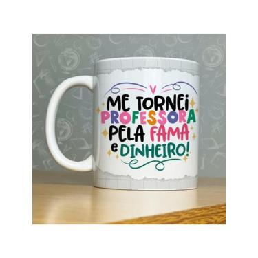 Imagem de Caneca personalizada de porcelana - Tema: Dia dos professores - 325ML 