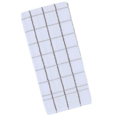 Imagem de Pano de prato teka chef premium  atoalhado 100% algodão 45x70 cm, Bran