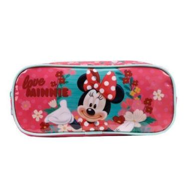 Imagem de Estojo Simples Escolar Minnie Disney X2 Xeryus 11415