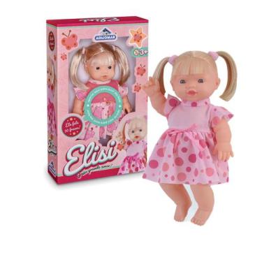 Imagem de Brinquedo Infantil Boneca Com Articulações - Adijomar