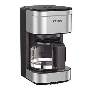 Imagem de KRUPS Cafeteira de filtro compacta Simply Brew, 5 xícaras, prata