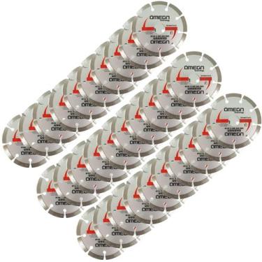 Imagem de 30 Discos de Corte Diamantado 110mm x 22,23mm Para Esmeril./ Serra Már