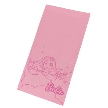 Imagem de Toalha de Banho Felpuda Estampada Barbie 0,70cm x 1,35m - Lepper