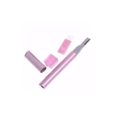 Imagem de Caneta Aparadora De Sobrancelhas Rosa - BCS
