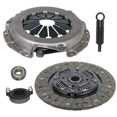 Imagem de Kit de embreagem compatível com Corolla Matrix MR2 Spyder Celica Pontiac Vibe Geo Prizm Base Gsi Lsi S Ce Le St Xr 1.6L L4 1.8L L4 GAS DOHC Naturally Aspirated (1ZZ-FE; 2ZZ-GE; 16-080)