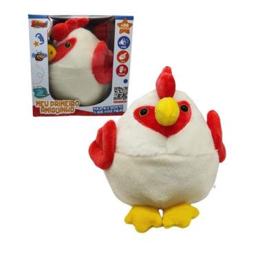 Imagem de Pelucia Meu Primeiro Amiguinho Galinha Pula-Pula - Zoop Toys - Ravi Pr