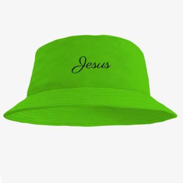 Imagem de Boné Chapéu Bucket Hat Estampado Jesus - MP Moda Masculina, Único, Ver