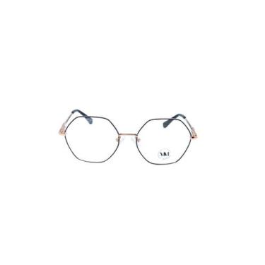 Imagem de Armação Para Óculos De Grau Hexagonal Feminino MM Óculos, C1, Único