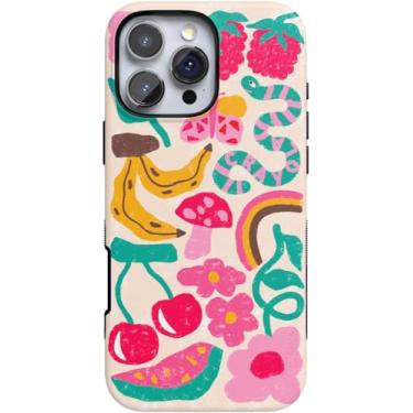 Imagem de Casely Capa para iPhone 16 Pro | Doodle Bug | Crayola Crayon | Compatível com MagSafe | Design protetor arrojado