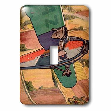 Imagem de 3dRose LSP_245775_1 Hélice de avião interruptor único