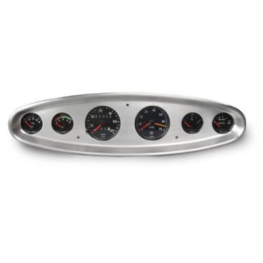 Imagem de Lokar BDI-9107 Medidor 6 Medidor Escovado VDO/Auto Medidor Painel Inserção