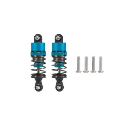 Imagem de Amortecedores à prova de vazamento de óleo de carros RC 1/10, 2 peças ajustáveis de choques preenchidos a óleo 52 mm-120 mm para 1/10 RC Buggy Truggy On Road Touring Drift Cars Monster Trucks peças de