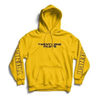 Imagem de Blusa Cangurú Twenty One Pilots Moletom Unissex Trench - SEMPRENALUTA 