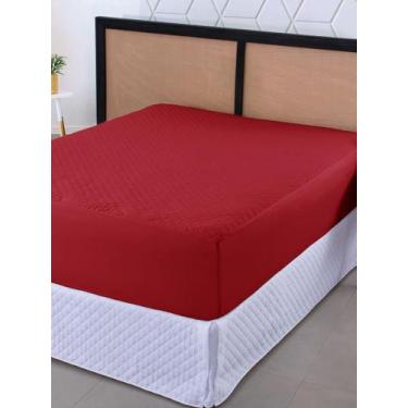 Imagem de Capa Protetora Para Colchão Cama Casal Queen Impermeável Matelado Ultr