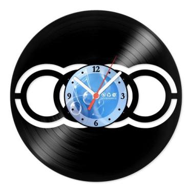 Imagem de Relógio De Parede Disco Vinil Carros - Audi - VCA-021 - Modernarte
