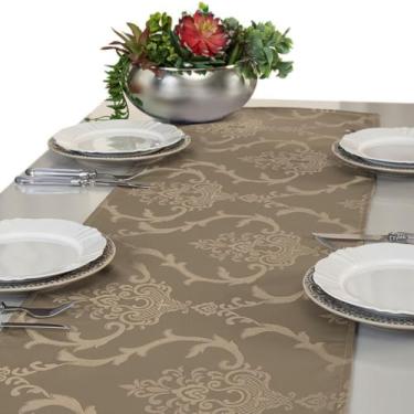 Imagem de Caminho Trilho De Mesa Decorativo 1,40m X 0,40m Jacquard - Actual Deco