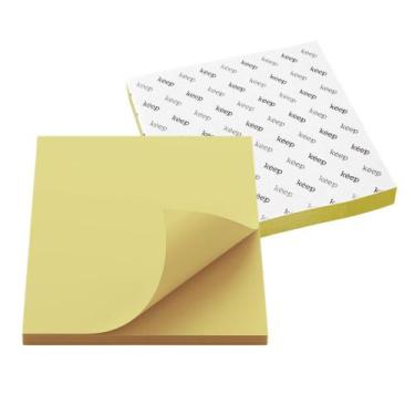 Imagem de Bloco Adesivo para anotações 75x75mm Amarelo 100 folhas Multilaser - E