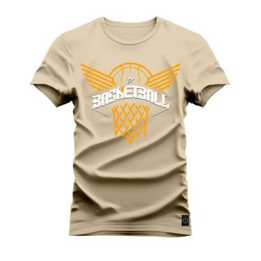 Imagem de Camiseta Plus Size Estampada Algodão Premium Confortável Baseball Spor
