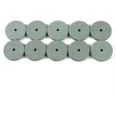 Imagem de Kit 10 Rebolo Polir Lixa Escariador Vidro Aço Micro Retifica - SteelTo