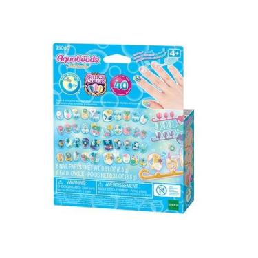 Imagem de Aquabeads Kit Refil Nail Studio Stars e Unicorns 35060 - EPOCH