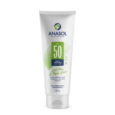 Imagem de Protetor Solar Anasol Oil Free FPS 50, loção com 120mL