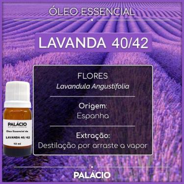 Imagem de Óleo Essencial de Lavanda 40/42 10 ml 100% Puro - Palácio das Artes e 
