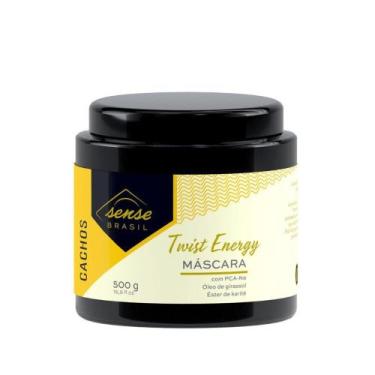 Imagem de MÁSCARA CABELOS CACHEADOS TWIST ENERGY - SENSE BRASIL - 500g