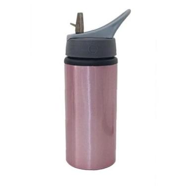 Imagem de Garrafa de Alumínio Rose Tampa Sport para Sublimação 600ml - BC