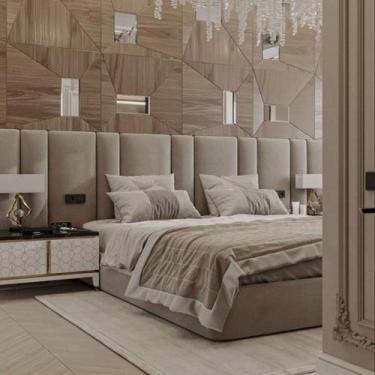 Imagem de Cabeceira Adesiva Estofada 190 cm x 60 cm - Sami Comfort Móveis