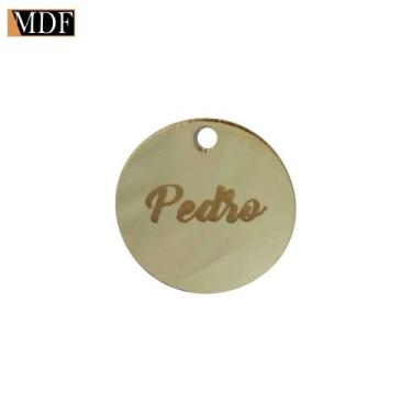 Imagem de Kit 50 Chaveiro Personalizado em Acrilico 4cm Brinde Logo Diversas Cor