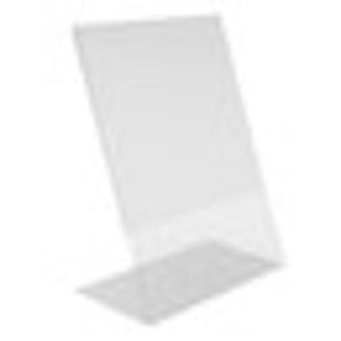 Imagem de Display em Acrilico de Mesa A6 Vertical em L com 10 unidades - MCM ACR