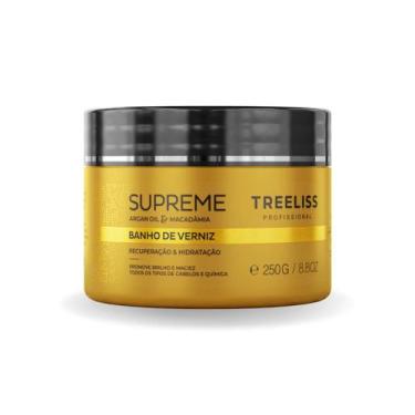Imagem de Máscara Hidratação Banho de Verniz Supreme 250g Tree Liss - Treeliss P