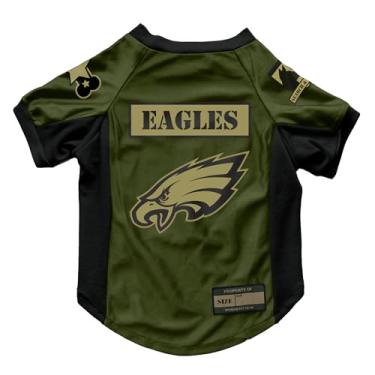Imagem de Littlearth NFL Valor Pet Stretch Jersey Philadelphia Eagles