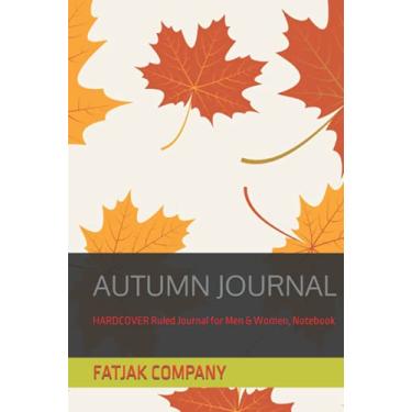 Imagem de AUTUMN JOURNAL: HARDCOVER Ruled Journal for Men & Women, Notebook