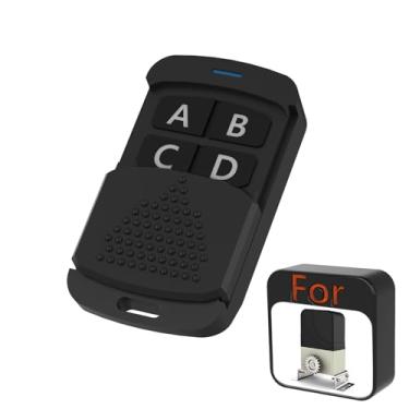 Imagem de Blütezeit Controle remoto de 4 teclas para abridor automático de portão deslizante 433,92 MHz, código de rolamento, compatível com abridor de portão Blütezeit de 317 kg, acessório de hardware do