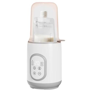 Imagem de Aquecedor de mamadeira portátil, Aquecedor de mamadeira portátil para viagens,Descongelador aquecedor de leite para bebê | Aquecimento instantâneo e aquecimento constante, aquecedor automático de mama